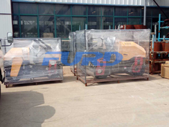 福瑞得機械4臺2噸壓路機，2臺1噸壓路機，6臺手扶壓路機準備發(fā)往客戶施工現(xiàn)場